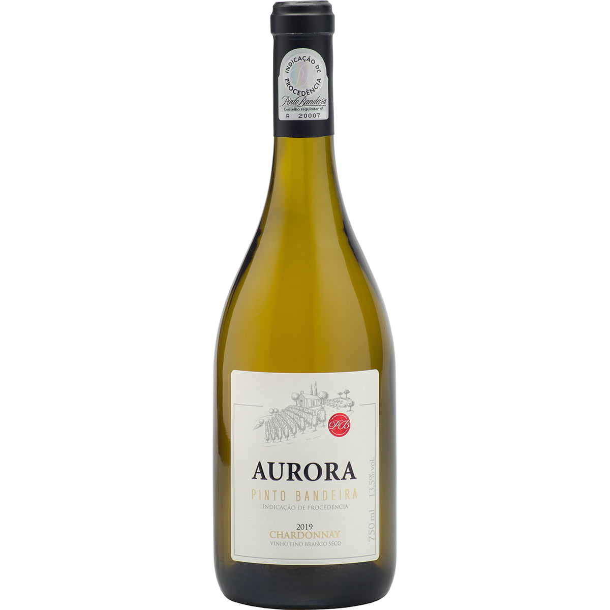 Vinho Aurora Pinto Bandeira Chardonnay Branco Seco 750ml
