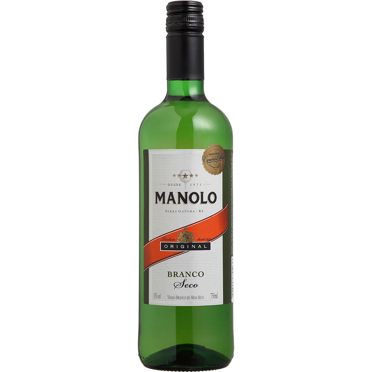 Vinho Peterlongo Manolo Branco Seco 750ml