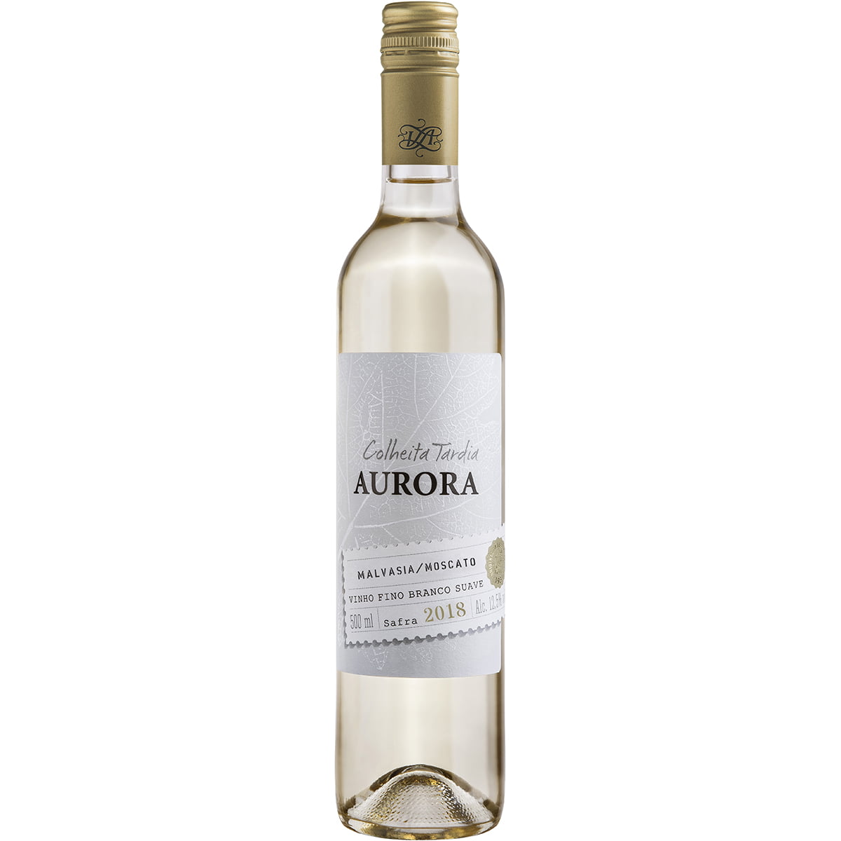 Aurora Vinho Colheita Tardia Malvasia/Moscato Branco Suave 500ml