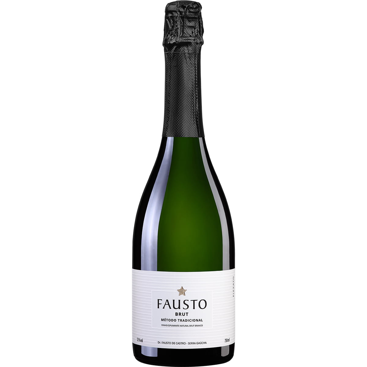 Espumante Pizzato Fausto Brut Branco 750ml C/6