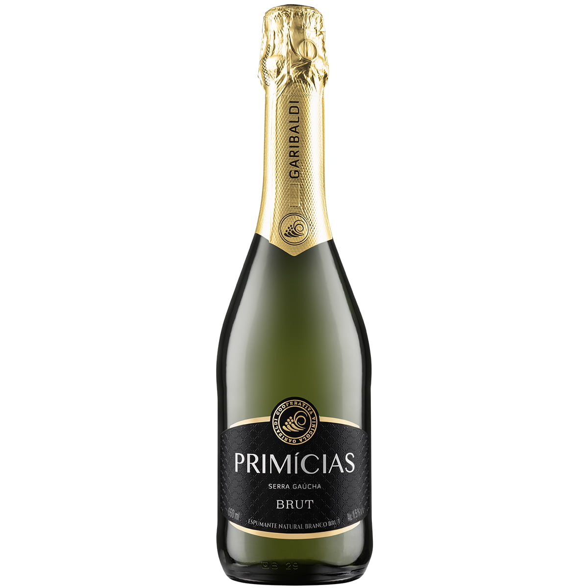 Espumante Garibaldi Primícias Brut Branco 660ml