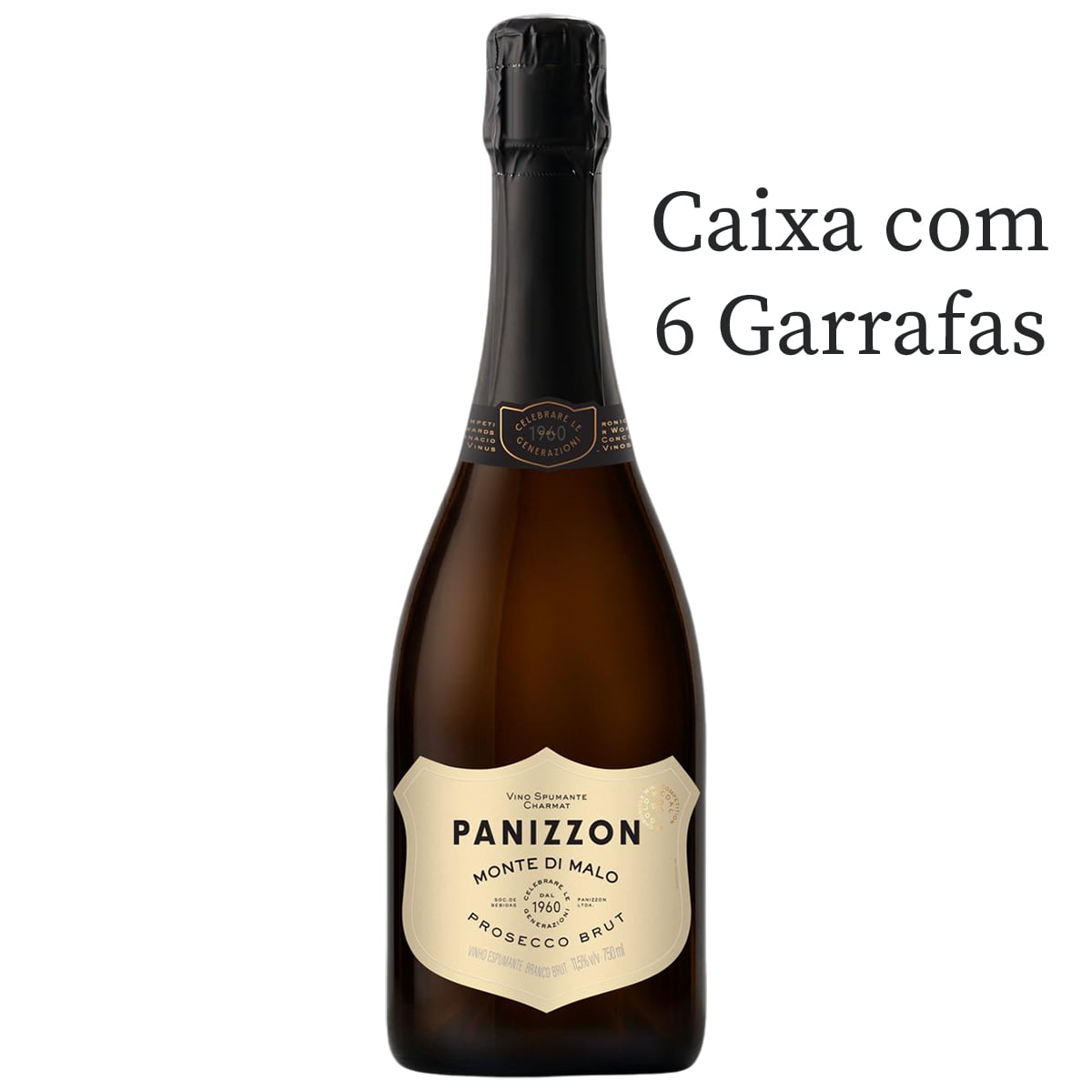 Espumante Panizzon Prosecco Brut Branco 750ml C/6
