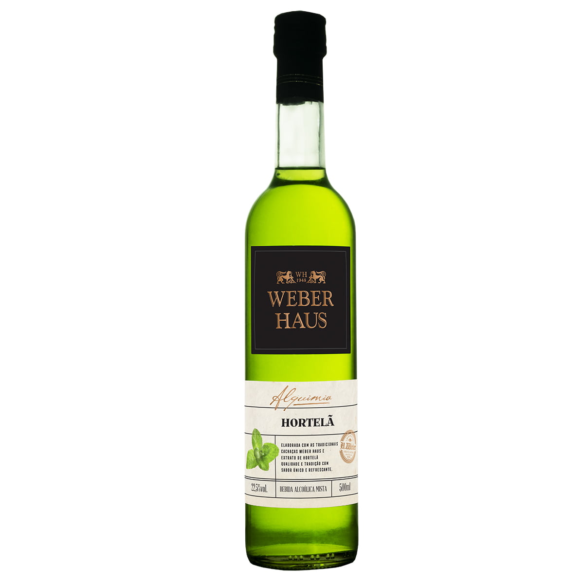 Bebida Alcoólica Mista Weber Haus Alquimia Com Hortelã 500ml