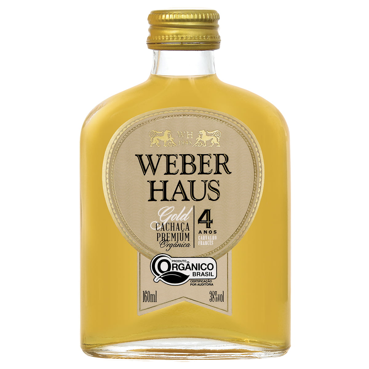 Cachaça Weber Haus Premium Gold 160ml