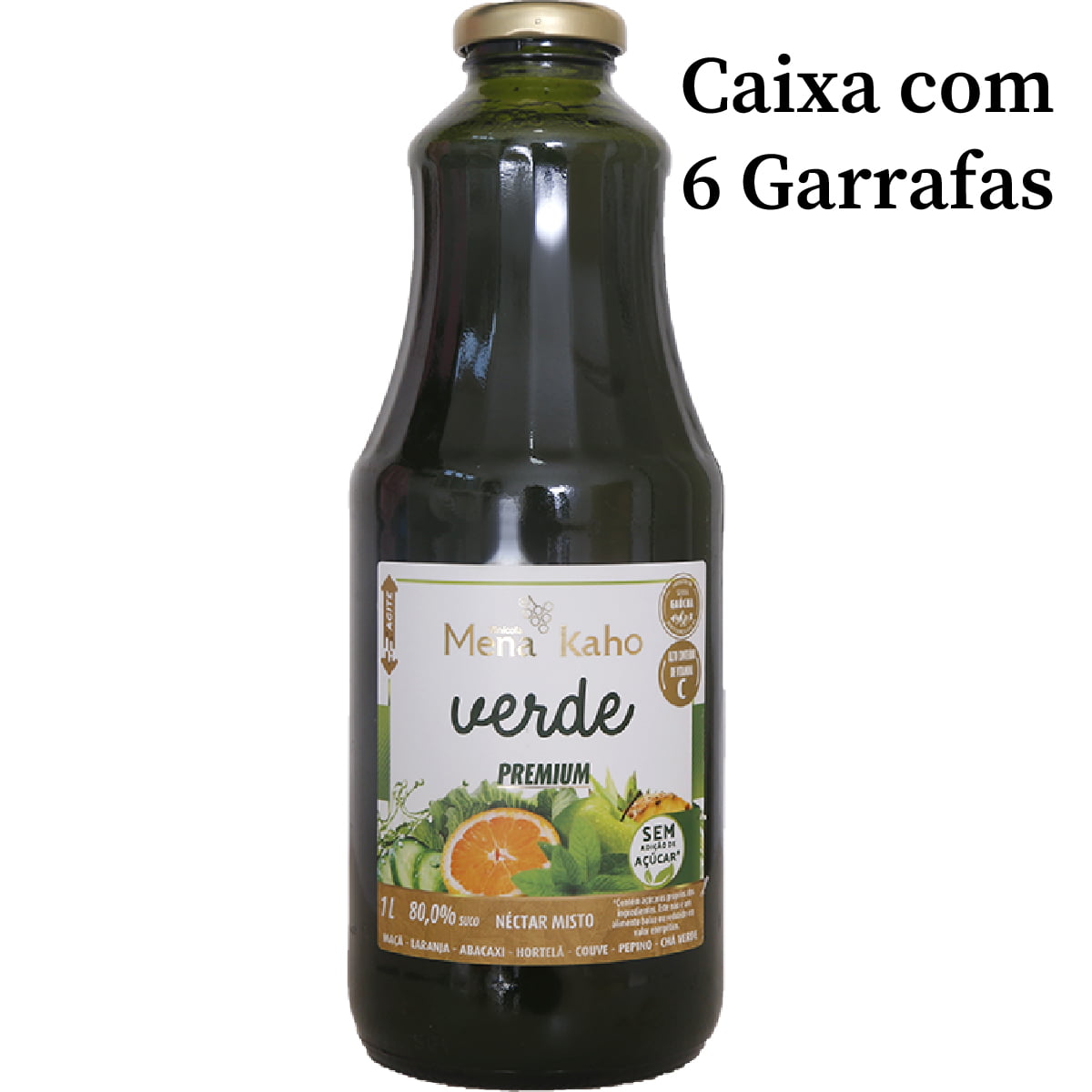 Néctar Mena Kaho Misto Verde 1 LT C/6