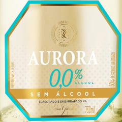 Espumante Aurora Zero Álcool Branco 750ml C/6