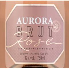 Espumante Aurora Brut Rosé 750ml C/6