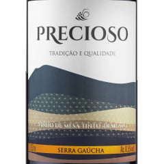 Vinho Garibaldi Precioso Tinto Demi-Sec 750ml C/6