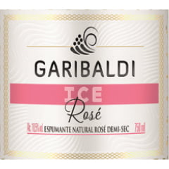 Garibaldi Ice Espumante Rosé  Demi-Sec 750ml C/6