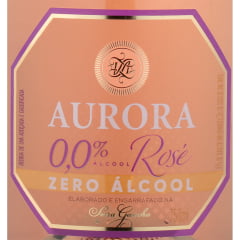 Espumante Aurora Zero Álcool Rosé 750ml C/6