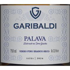 Vinho Garibaldi VG Palava Branco Seco 750ml C/ Caixa de Madeira