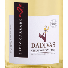 Vinho Lidio Carraro Dádivas Chardonnay Branco 375ml 