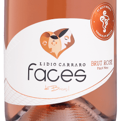 Lidio Carraro Faces do Brasil Espumante Brut Rosé 750ml 
