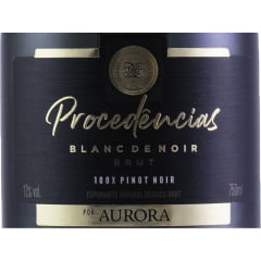 Espumante Aurora Procedências Pinot Noir Brut Branco 750ml C/6