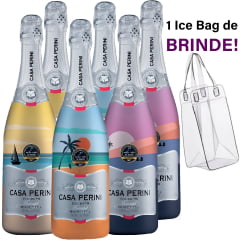 Espumante Casa Perini Moscatel Summer 750ml C/6 - BRINDE 1 ICE BAG