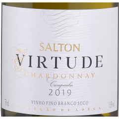 Vinho Salton Virtude Chardonnay Branco Seco 750ml C/6