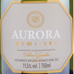 Espumante Aurora Demi-Sec 750ml Combo C/6