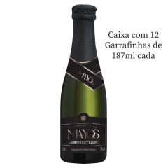 Espumante Mayos Moscatel Branco 187ml C/12 Espumante Mayos Moscatel Branco 187ml C/12