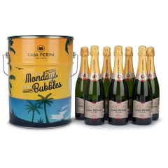 Balde de Espumantes Casa Perini Brut Branco 750ml C/7