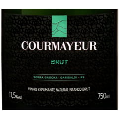 Espumante Courmayeur Brut Chardonnay Branco 750ml