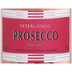 Peterlongo Prosecco Espumante Brut Rosé 750ml