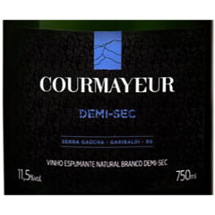 Espumante Courmayeur Demi-Sec Branco 750ml C/6