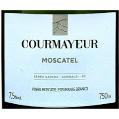 Courmayeur Espumante Moscatel Branco 750ml C/6