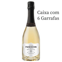 Espumante Panizzon Sem Álcool Branco 750ml C/6 Espumante Panizzon Sem Álcool Branco 750ml C/6