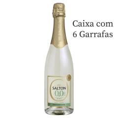 Espumante Salton Zero Álcool Branco 750ml C/6 Espumante Salton Zero Álcool Branco 750ml C/6