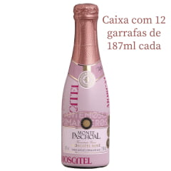 Espumante Monte Paschoal Moscatel Rosé 187ml C/12 