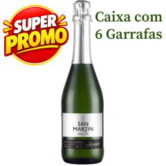 Espumante Panizzon San Martin Moscatel Branco 660ml C/6 Espumante Panizzon San Martin Moscatel Branco 660ml C/6