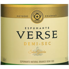 Espumante Peterlongo Verse Demi-Sec Branco 660ml C/6