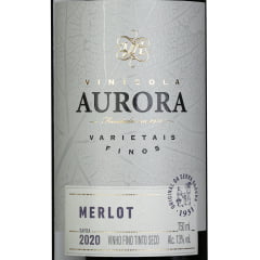 Vinho Aurora Varietal Merlot Tinto Seco 750ml 