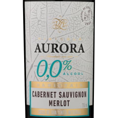 Bebida de Uva Aurora Varietal Zero Álcool Tinto 750ml