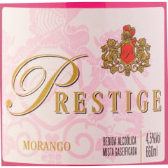 Bebida Mista Aurora Prestige Gaseificada Morango 660ml C/6 Bebida Mista Aurora Prestige Gaseificada Morango 660ml C/6