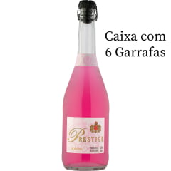 Bebida Mista Aurora Prestige Gaseificada Morango 660ml C/6 Bebida Mista Aurora Prestige Gaseificada Morango 660ml C/6