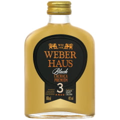Cachaça Weber Haus Premium Black 160ml