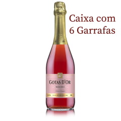 Filtrado Doce Garibaldi Gotas D'Or Rosé 660ml C/6