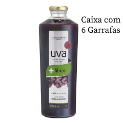 Néctar de Uva Casa Madeira Tinto C/Fibras 1Lt C/6