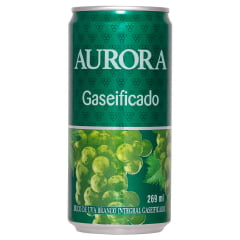 Aurora Suco De Uva Branco Integral Gaseificado Lata 269ml C/12
