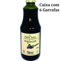 Suco de Uva Mena Kaho Orgânico Tinto Integral 1L C/6