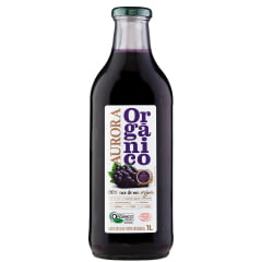 Suco de Uva Aurora Orgânico Tinto Integral 1L C/6 