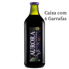 Suco de Uva Aurora Tinto Integral 1,5Lts C/6