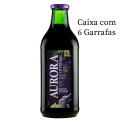 Suco De Uva Aurora Tinto Integral  1Lt C/6