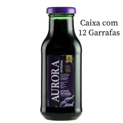 Suco de Uva Aurora Tinto Integral 300ml C/12
