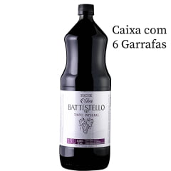 Suco de Uva Battistello Tinto Integral 1,5Lts C/6 