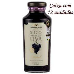 Casa Madeira Suco de Uva Tinto Integral 250ml C/12