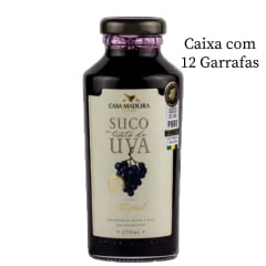 Suco de Uva Casa Madeira Tinto Integral 250ml C/12