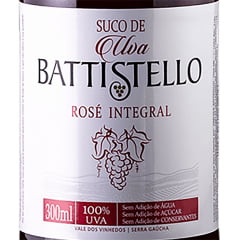Suco de Uva Battistello Rosé Integral 300ml C/12