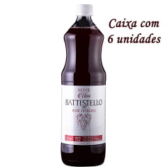 Suco de Uva Battistello Rosé Integral 1Lt C/6 
